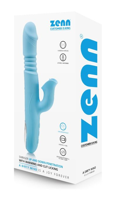 Rabbit à va et vient Zenn Swinger bleu